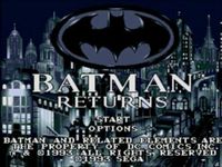 une photo d'Ã©cran de Batman Returns sur Sega Mega-CD